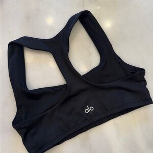 Black Alo Yoga Sports Bras Size Small